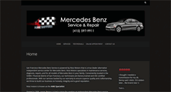 Desktop Screenshot of mercedesbenzservicesf.com