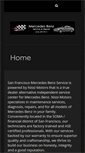 Mobile Screenshot of mercedesbenzservicesf.com